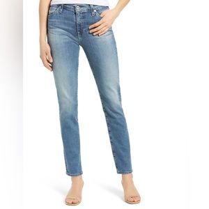 AG Mari High Waist Ankle Slim Straight Leg Jeans
